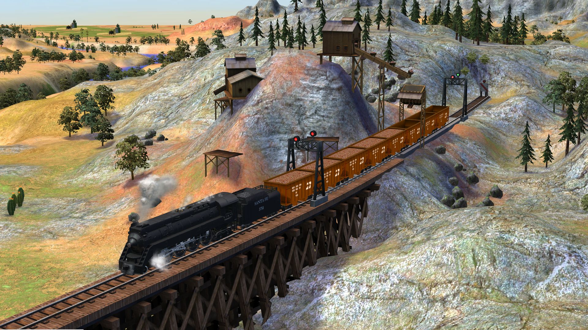 sid meiers railroads running but not visible